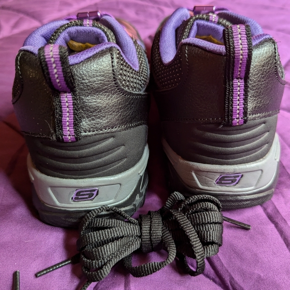 Skechers D'lite Comp Toe Slip Resistant Work Shoes - Picture 6 of 10